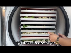 -70°C 5M2 18 Trays Doppelkompressor Groß Vakuum Gefriertrockner Maschine