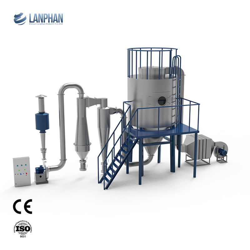 22000rpm Zentrifugal-Sprühtrocknermaschine mit 10 kg/h Wasserverdampfung zur Herstellung von Laborpulver