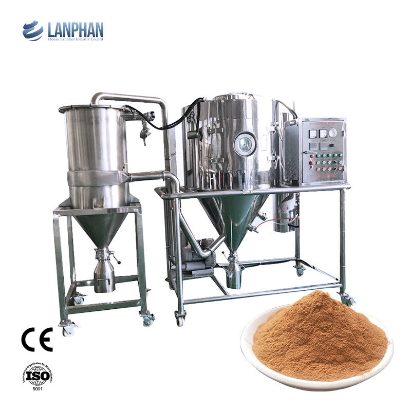 22000rpm Zentrifugal-Sprühtrocknermaschine mit 10 kg/h Wasserverdampfung zur Herstellung von Laborpulver
