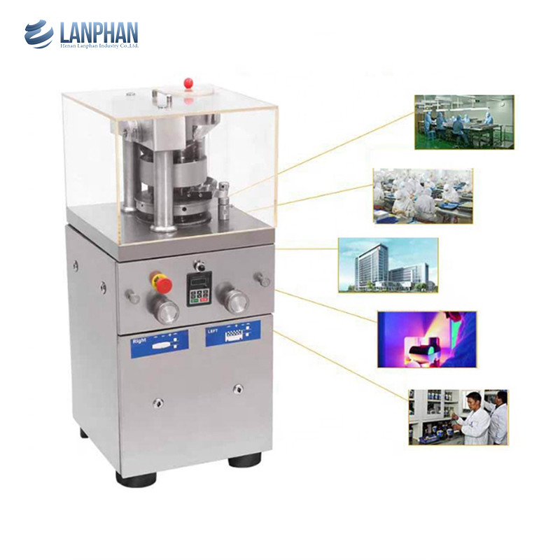 Voller automatischer multi Durchschlag Dreh-1.5KW der Kräuterpillen-Tischplattentablet-Presse-Maschinen-12mm