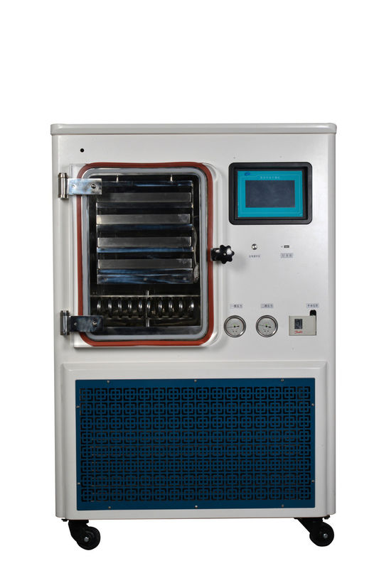 Laboratoriumsfriertrockner Lyophilisator mit Luftkühlsystem, 6 kg/24h Wasserfangkapazität und Temperatur unter -75°C