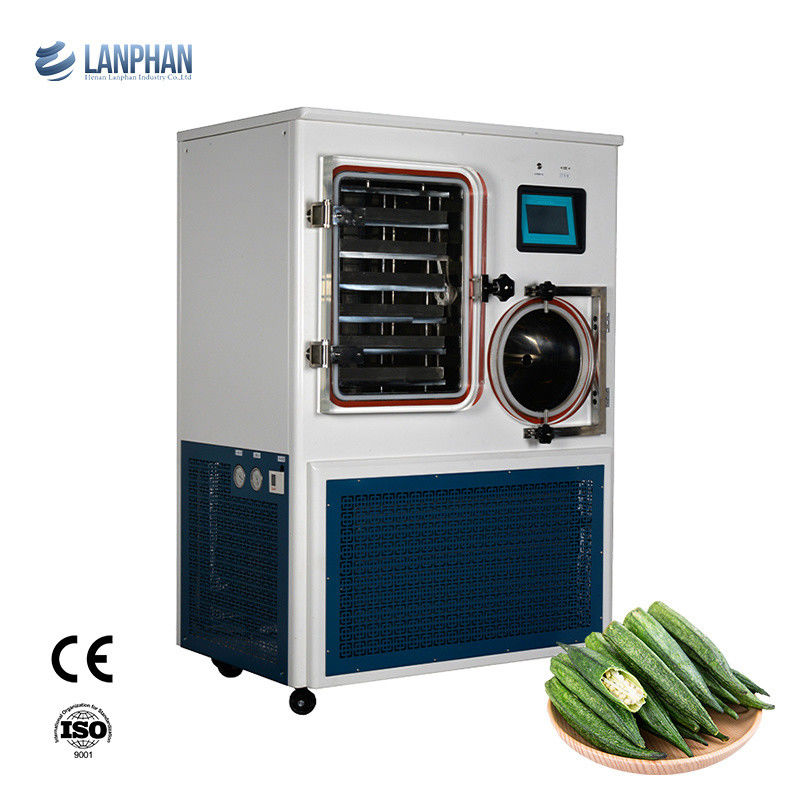 Laboratoriumsfriertrockner Lyophilisator mit Luftkühlsystem, 6 kg/24h Wasserfangkapazität und Temperatur unter -75°C