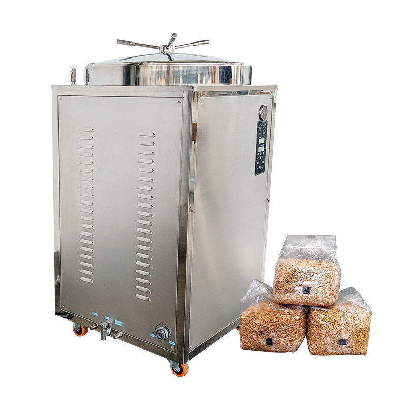 Hochdruck-Dampfsterilisator in 200 Liter vertikaler Autoklave mit Arbeitsdruck von 0,22 MPa
