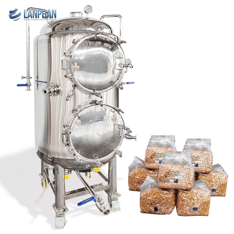 220V Einphasen-Vertikalautoklav-Dampfsterilisator mit 330L Kapazität und 15PSI Arbeitsdruck