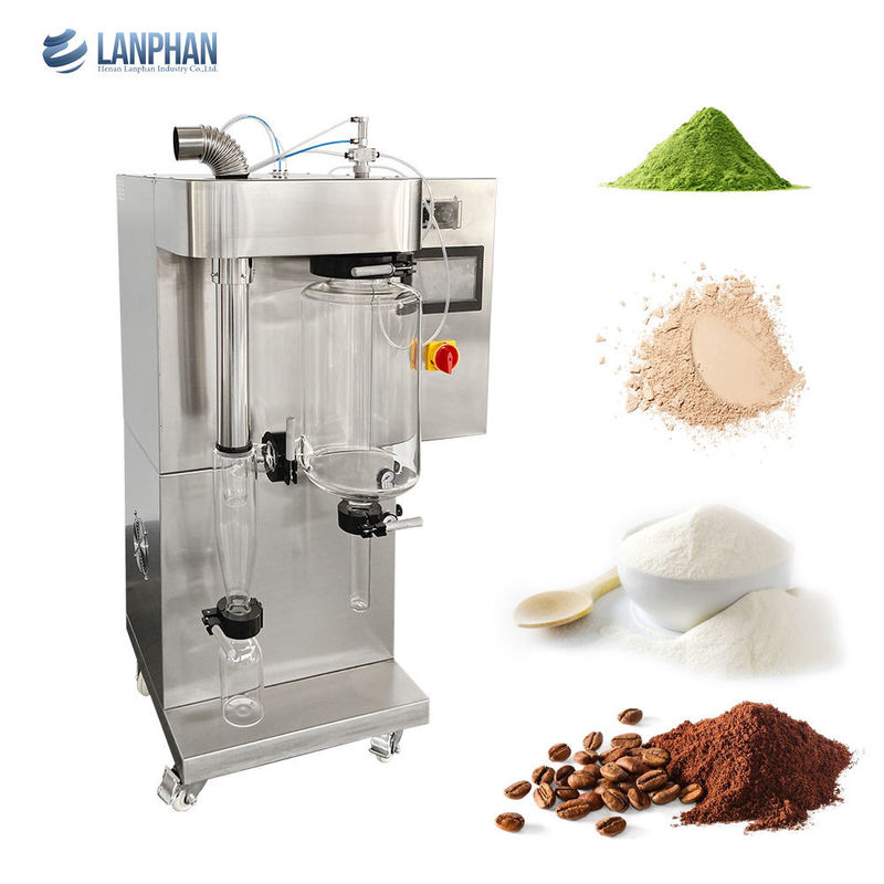 Mini-Labor Sprühtrockner 2L Kapazität SUS304 Material 3KW Leistung für Kaffeemilchpulver