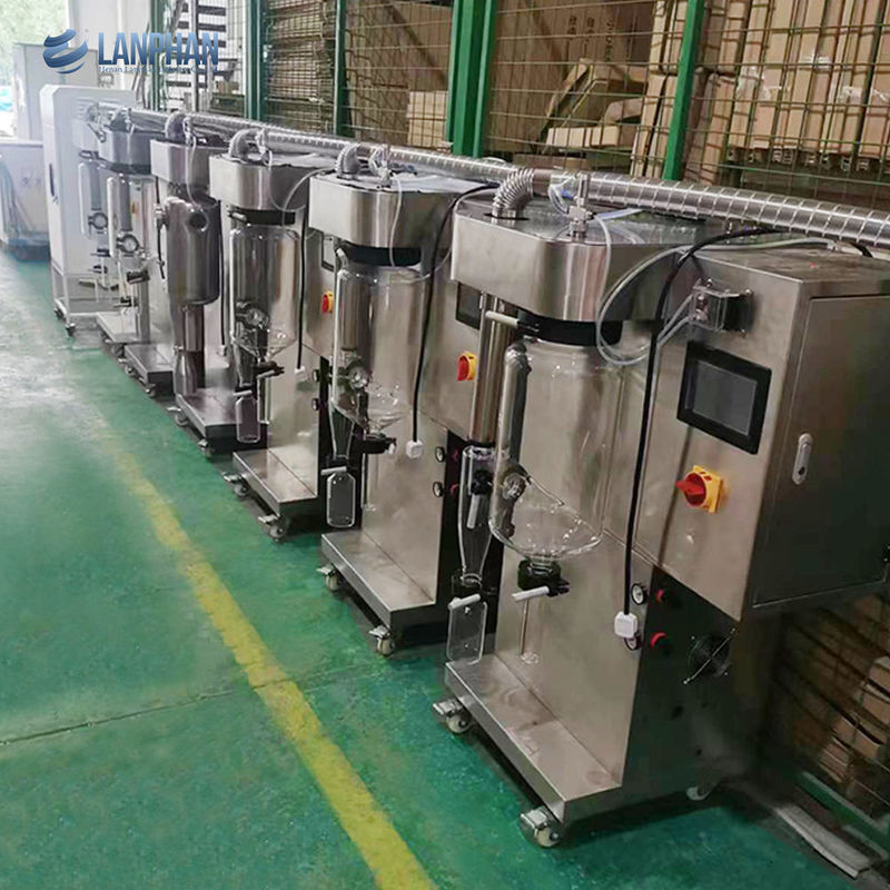 Mini-Labor Sprühtrockner 2L Kapazität SUS304 Material 3KW Leistung für Kaffeemilchpulver