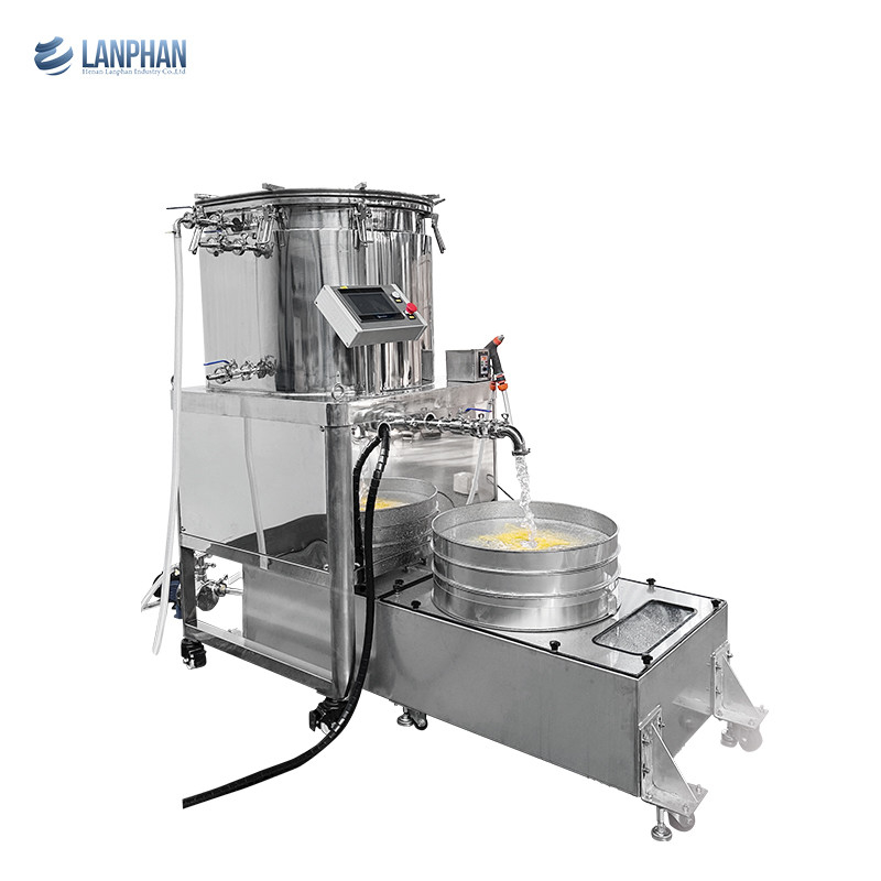 75 Gallonen Trichome Extraktor Maschine Blasen Hasch Eis Wasser Trichome Separator Lösungsmittelloser Extraktor