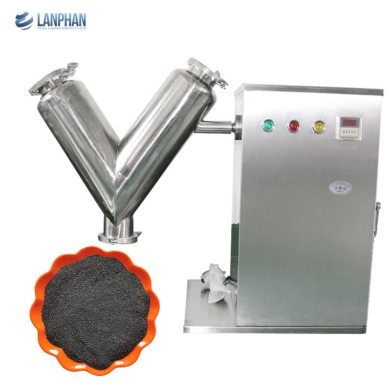 2l-300l Industriepulvermischer Einfach-Doppelarm-V-Typmischer Trockenpulverpartikelmischer