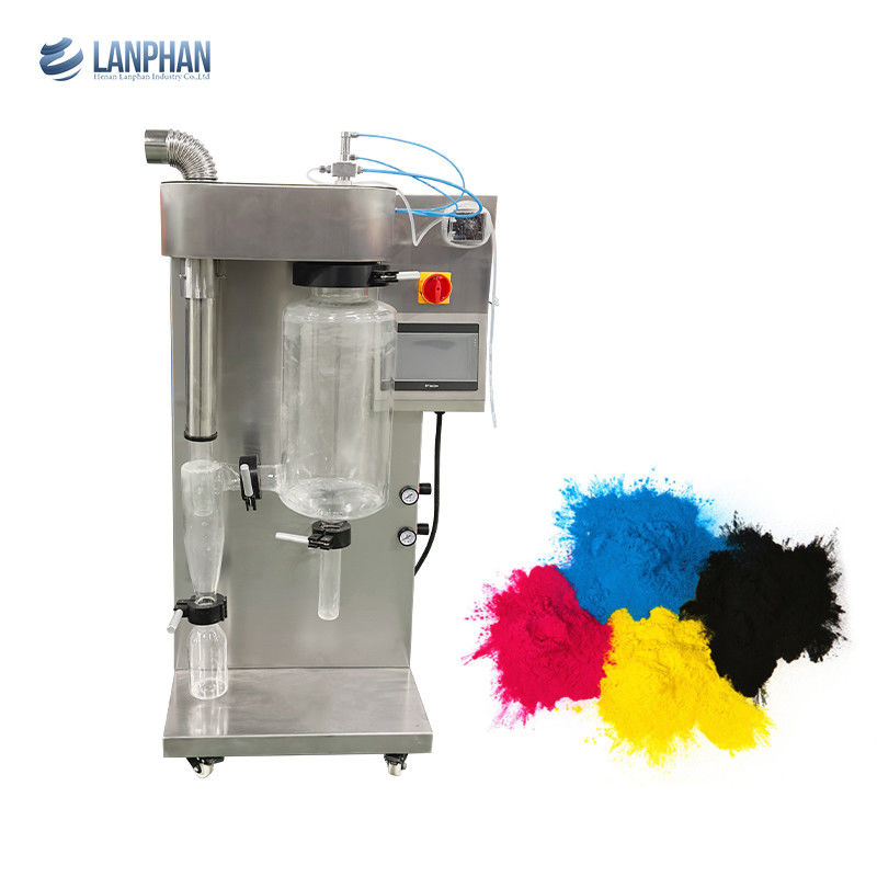 Edelstahl Sprühtrockner Maschine mit 2L/H Verdampfung und Elektroheizung für Milchpulver und Saft
