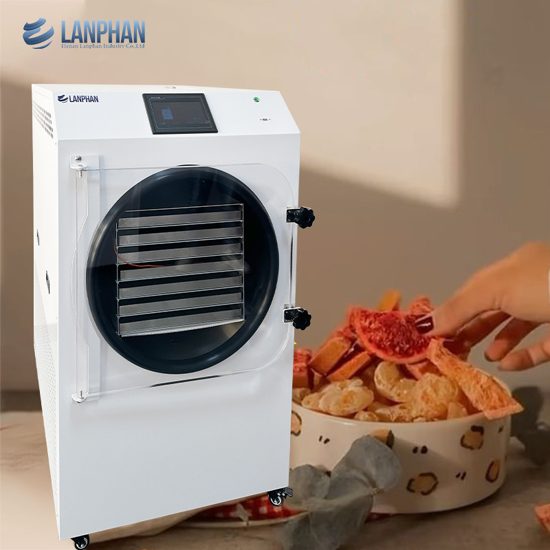 Lanphan 7-Tray Medium Heim Gefriertrockner Schwarz Weiß Gefriertrocknen Zu Hause für Lebensmittel Obst