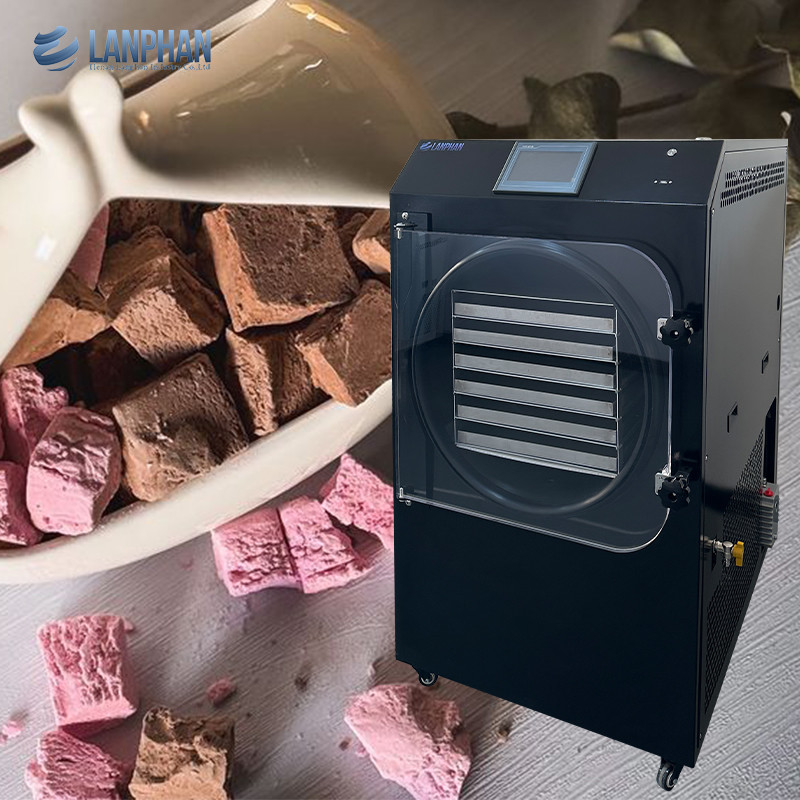 20 kg-25 kg/Liste Gefriertrockner Vakuumtrocknungsgeräte für Eiscreme Sandwich Joghurt