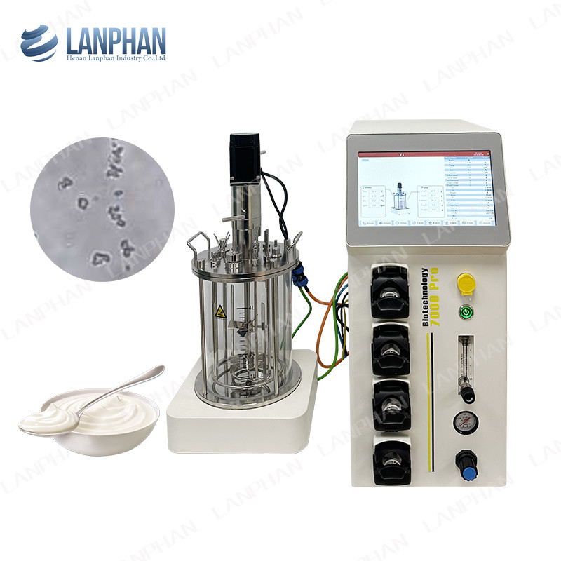 Bioreaktor für Mikrobielle / Bakterielle Fermentatoren 1l Laborfermentator Bioreaktor für Algen