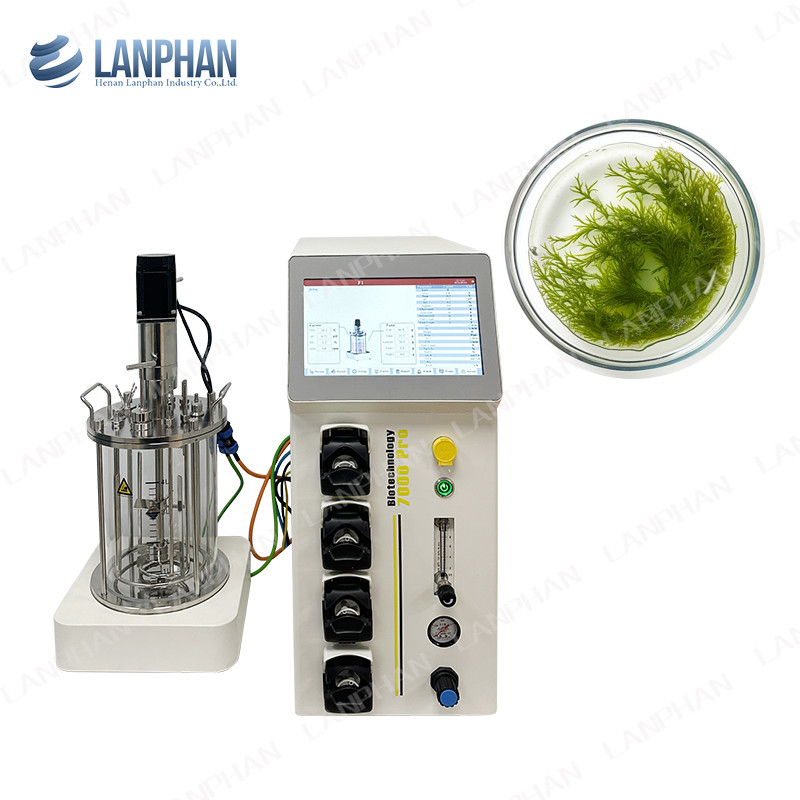 Bioreaktor für Mikrobielle / Bakterielle Fermentatoren 1l Laborfermentator Bioreaktor für Algen
