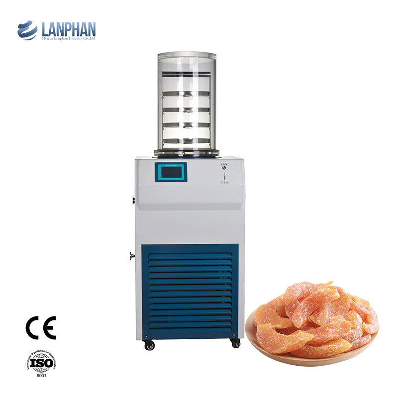 6 kg/24h Wasserfangkapazität Labor-Frosttrockner mit Luftkühlung und Edelstahl-Kaltfalle