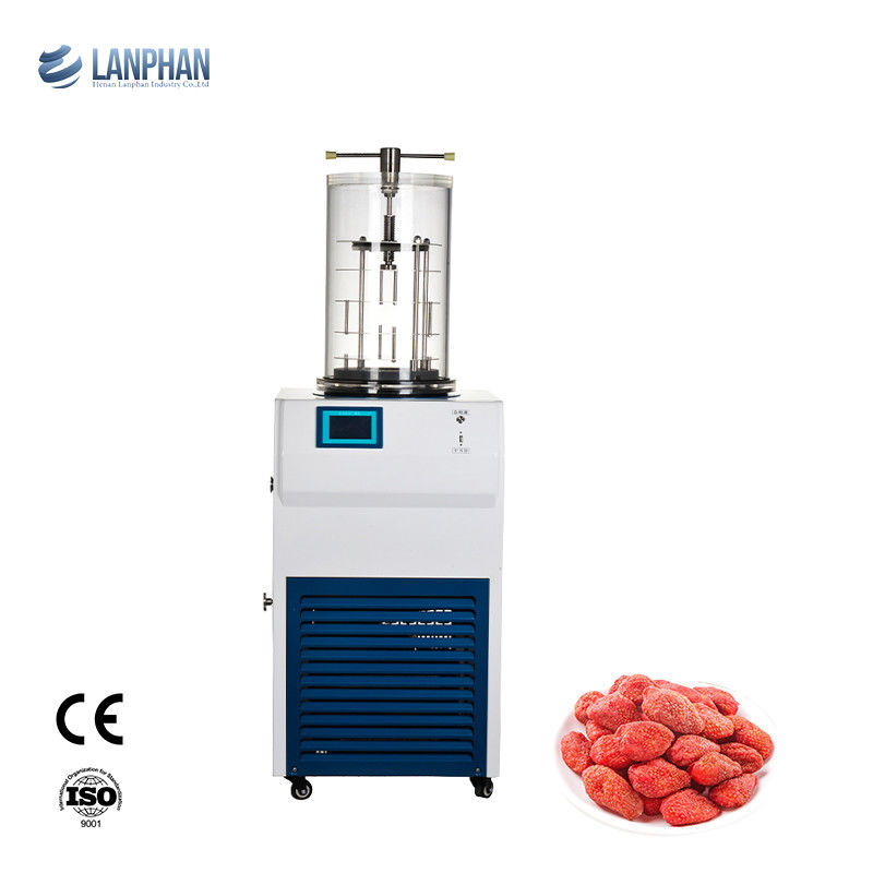 6 kg/24h Wasserfangkapazität Labor-Frosttrockner mit Luftkühlung und Edelstahl-Kaltfalle