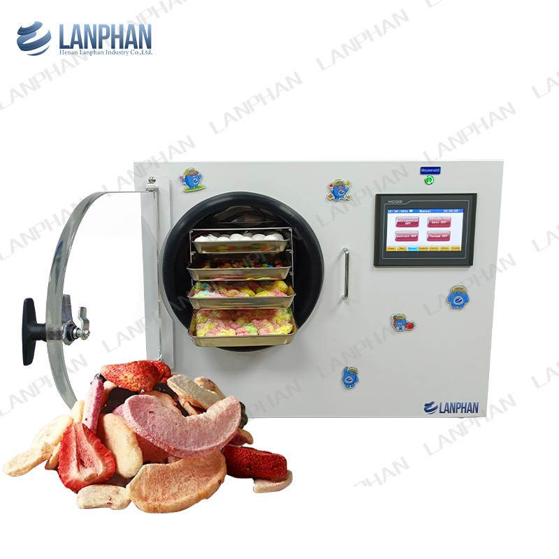 2-3 kg/Liste Obst Gemüse Milchsaft Kaffee Trockner Maschine Gefriertrockner für zu Hause