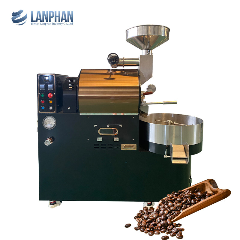 1-6 kg/Liste Elektrogas Heißluft Kaffeebohnen Bäckerausrüstung Kaffeeröstmaschine
