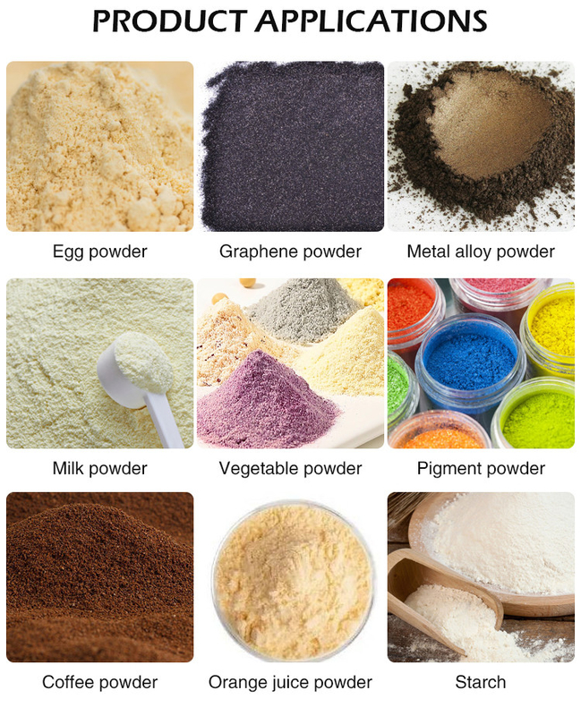 Hochleistungs-Zentrifugal-Sprühtrockner Milchpulver/Protein/Eiweiß 10L Sprühtrockner