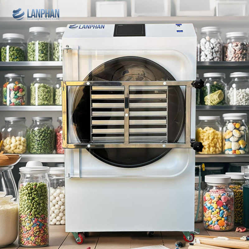 4m2 14 große Trays Vakuum-Lebensmittel-Fruchttrockner-Maschine Preis kommerzielle Lebensmittel-Vakuum-Freisetrocknungsgeräte