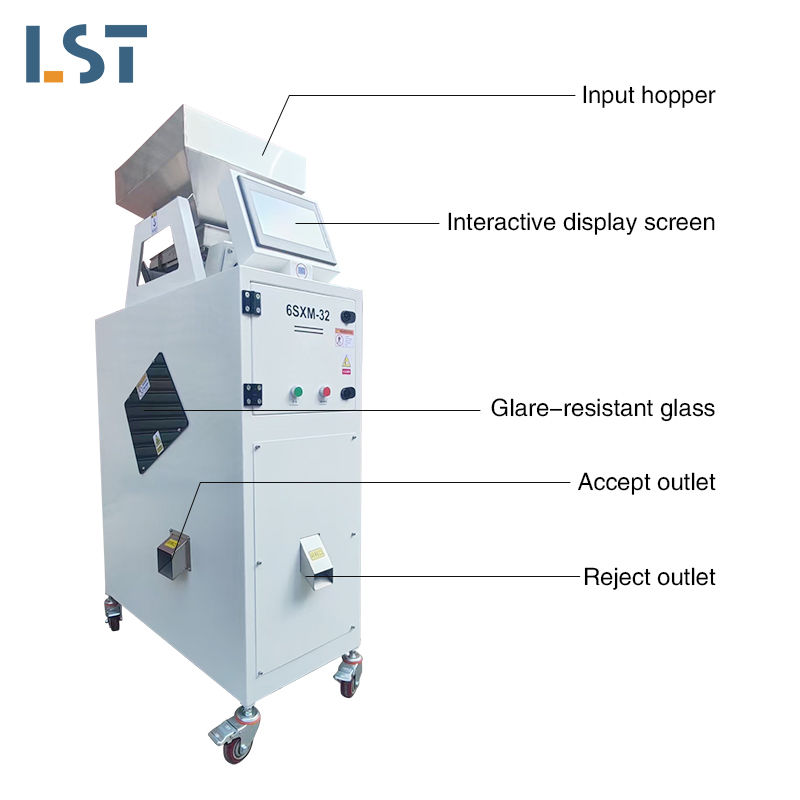 Kleiner Pfirsichgummi-Farbsorter Cashew-Farbsorter ideal für die kleine Lebensmittelverarbeitung
