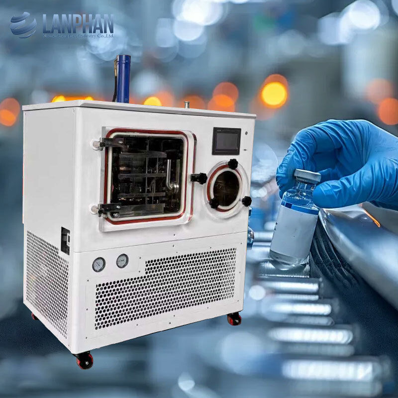 0.3m2 Labor Vakuum Gefriertrockner Pilot-Skala Lyophilisator für Impfstoff Reagenz Fläschchen