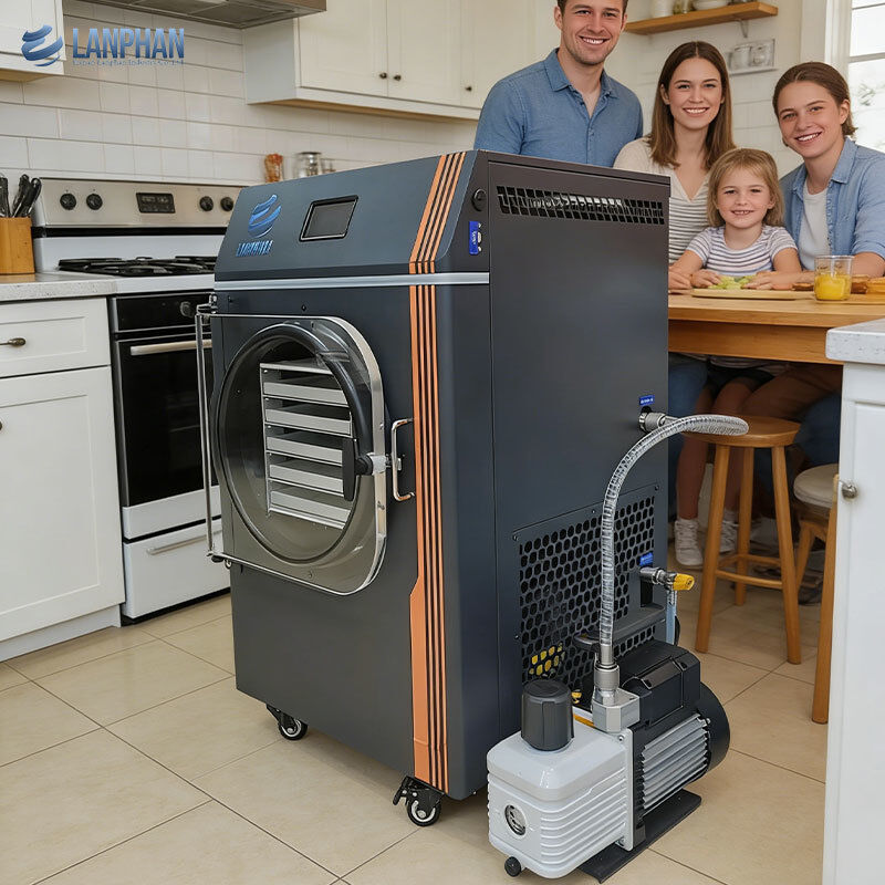 Smart Mini Gefriertrockner mit Vakuumpumpe Energieeffizienter Lyophiliser für den Heimgebrauch