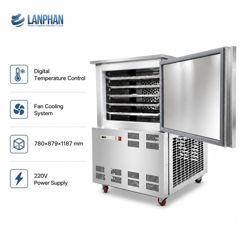 -45°C Quick Freezer Commercial Blast Freezer Quick Freezing Machine for Food Processing