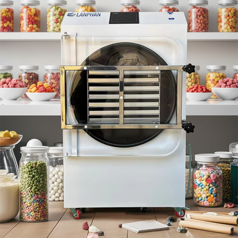 Handelsübliche 14 Schalen Lebensmittel Dehydrator Vakuum Gefriertrockner HFD-40 für kleine Unternehmen