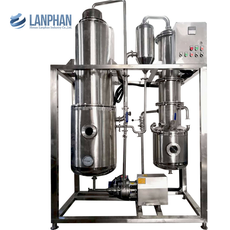 Rieselfilmart Verdampfer-Edelstahl der Labordestillations-CBD