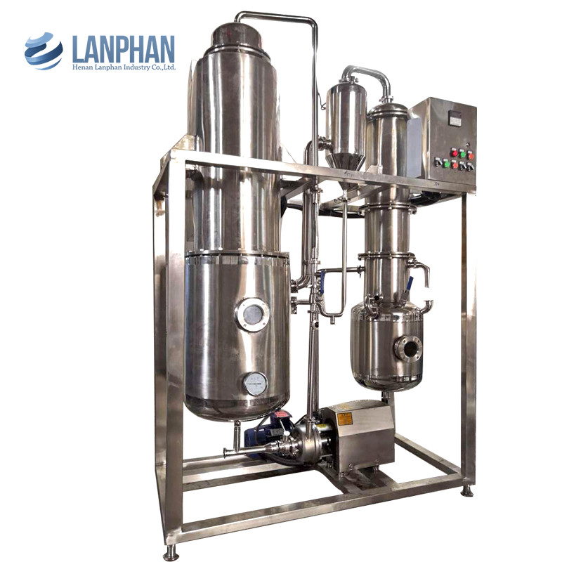 Rieselfilmart Verdampfer-Edelstahl der Labordestillations-CBD