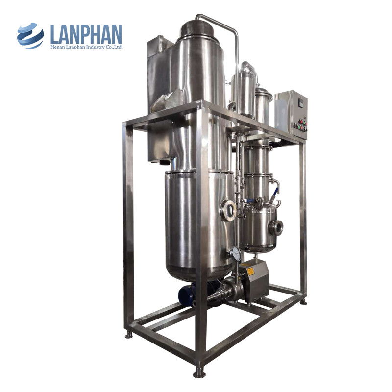 Rieselfilmart Verdampfer-Edelstahl der Labordestillations-CBD
