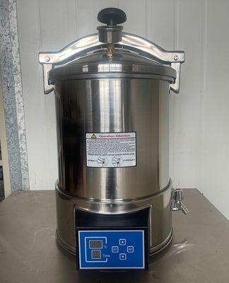 Autoklav-Hochdruckdampf-Vakuumsterilisator-Maschine AC220V 18L 24L