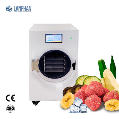 8 kg 10 kg Gefriertrockner Dehydratationsgerät Trocknung Milch Fleisch Lyophilisator Maschine 45mm