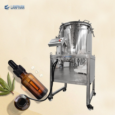 75 Gallonen Trichome Extraktor Maschine Blasen Hasch Eis Wasser Trichome Separator Lösungsmittelloser Extraktor
