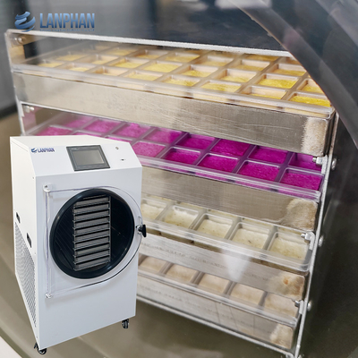 12-14 kg/Sparte Joghurt Frucht Smoothie Gefriertrockner Flüssigkeiten Gefriertrocknen zu Hause Geräte