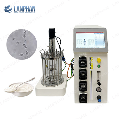 Bioreaktor für Mikrobielle / Bakterielle Fermentatoren 1l Laborfermentator Bioreaktor für Algen