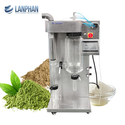 Mini 2000ml Glaskaffee-Eierpulver-Spray-Trocknungsmaschine für Zucker Sirup-Reinigungsmittel
