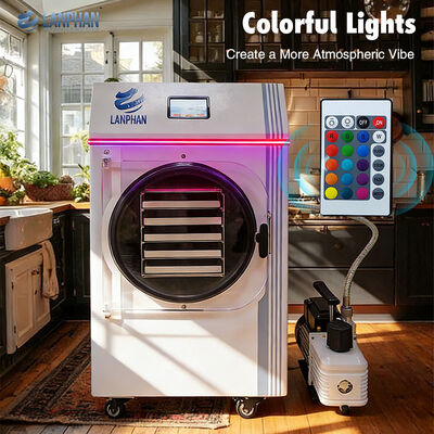 Hausnutzung Konservieren Obst Gemüse Fleisch Kompaktes Essen Gefrierschrank Trockner