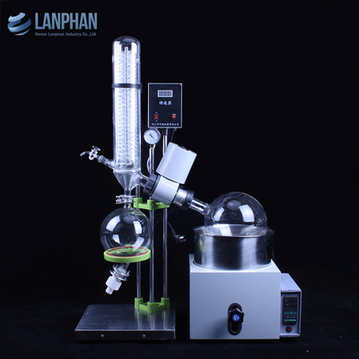 Pharmazeutischer Dampf-Vakuumdestillierapparat Glass Rotation Evaporator