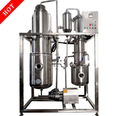 Äthanol-Vakuum 18kw SS304 des Dünnschichtverdampfer-ätherischen Öls
