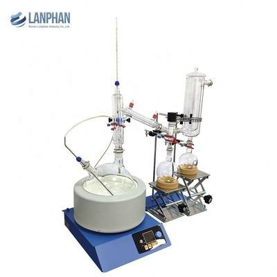 Kurzer Weg-Destillations-Ausrüstung Glas Cbd-Öl-5L