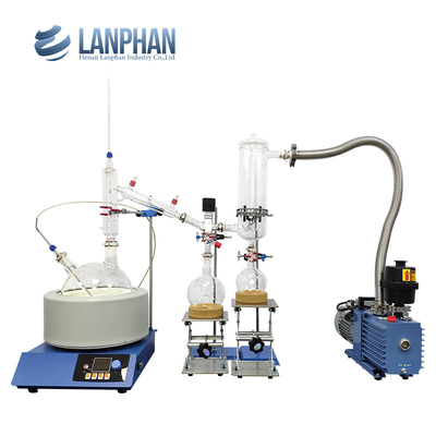 Hohes Borosilicat G3.3 des kurzer Weg-Destillations-Ausrüstungs-Laborkristallisators